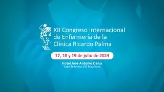 XII Congreso Internacional de Enfermería: "Asumiendo nuevos retos y perspectivas en el cuidado"