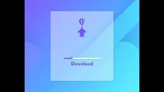 Download button animation in adobe xd