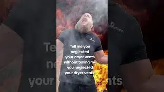 From one friend to another, pretty please clean out your dryer vents. 🙏
