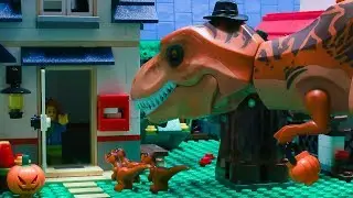 Lego Halloween - Jurassic World Trick or Treat