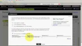 Easy Websites with Wordpress - Setting Up Domain Nameservers