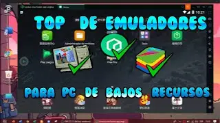 TOP 2 DE EMULADORES QUE PUEDE USAR EN UNA PC DE BAJOS RECURSOS // FREE FIRE