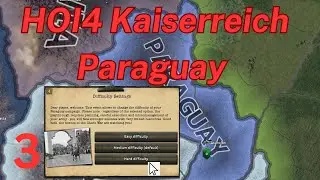 HOI4 Kaiserreich Paraguay Hard Difficulty  Part 3 | lets finish Bolivia