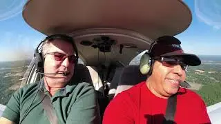 Diamond DA40 flight instruction-How To Land