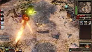 C&C Red Alert 3: Generals Evolution Mod BETA 0.3 - A Very Hot China Infantry VS. USA Laser Gameplay