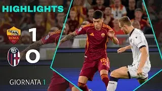 Roma - Bologna | 1-0 | Highlights | Serie A 2025-26 | roma bologna