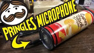 Turn a PRINGLES CAN into a MICROPHONE!