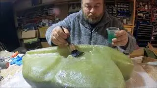 Самодельный бензобак из стекловолокна и пластика Часть2 из2