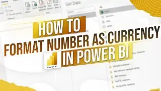 Format Number as Currency in Power BI Desktop