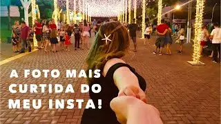 Como editar foto noturna com luzes de Natal