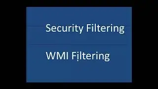 GPO Security filtering - Etechtraining.com