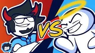 Devil vs Angel Art Challenge w/ 