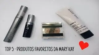MEUS TOP 5 FAVORITOS DA MARY KAY! #NÃOVIVOSEM | Por Mona Leitte