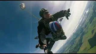Внук осваивает небо.
