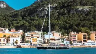 Hyperlapse velero Puerto de Andratx