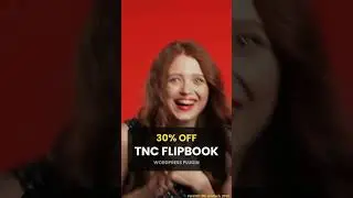 TNC Flipbook WordPress plugin 30% OFF!