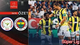 Çaykurizespor Fenerbahçe Maçı Özet