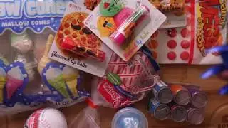 ASMR Big Lots Novelty Candy Haul (no eating)