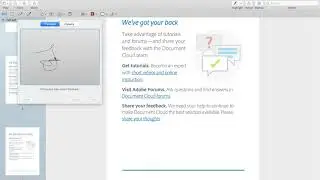 Insert a Scanned Electronic Signature in a PDF using a Mac