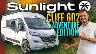 Günstiger Campervan mit 6 Metern & Einzelbetten...?! 🔥 | Sunlight Cliff 602 Adventure Edition