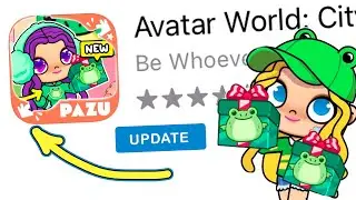 New update in avatar world! Hurry up to see it first in avatar world pazu