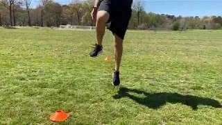 Plyometrics: SL Lateral Pogo Hop (R/L)