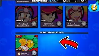 MEGA RARE BRAWLER IN BRAWL STARS!😱⬆️