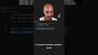 Airflow Datasets in 60 seconds #shorts
