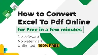 How to change excel to pdf #excel #pdf #short
