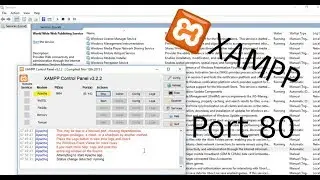 How to start xampp on port 80 on windows 10 professional