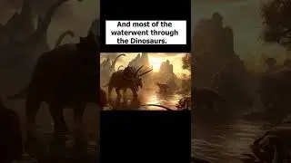 All the water you drink went through the Dinosaurs #water #science #funny #animation #dinosaur