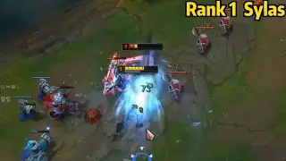 Rank 1 Sylas: How to Solo Kill KR Master Yone at LEVEL 3!