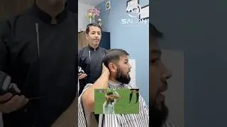 Futbolni deb soch yedi 😅 #barbershop #barborslar #barber