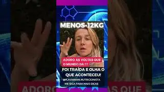 Foi traída e olha o que aconteceu ! I Flavia MAM Nutri🥊