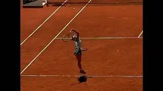 S Halep 2º Saque Serve, Cámara lenta Slow motion