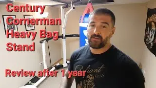 Century Cornerman Heavy Bag Stand  - Review. #boxinggym #boxinggear