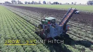 2-row carrot harvester / Récolteuse à carottes 2 rangs / Univerco G-Force (2020)