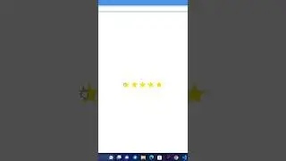 Create a Star Rating Button Using HTML CSS | 