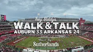WALK & TALK: Auburn 33, Arkansas 24