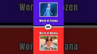 Would You Rather❓ Disney & Pixar No.1 #shorts #wouldyourather #quiz  #puzzlequiz #disney  #pixar