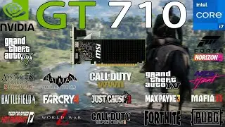 Nvidia GeForce GT 710 + i7 3770 - 17 Games Test in 2025