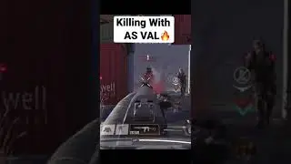 Killing With AS VAL | COD MOBILE |#shorts