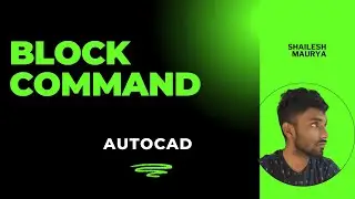 How to Create, Insert, and Use Blocks in AutoCAD | AutoCAD Beginner Guide | AutoCAD Tutorial