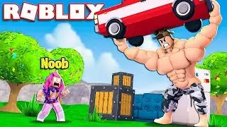 CRUSHING AND DESTROYING NOOBS IN ROBLOX!