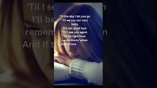 It's not goodbye #viral #shorts