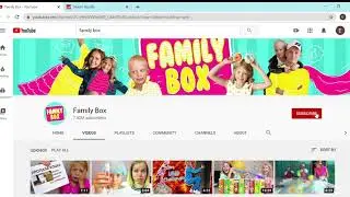 Family Box,  сколько зарабатывает канал $$$$ на Ютубе?