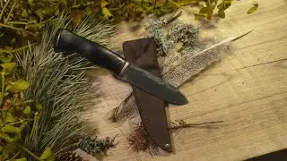 Нож работяга из немецкого подшипника