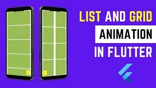 Animate List and Grid elements in Flutter | Easy way