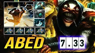 Abed - Meepo 7.33 Mid | Dota 2 Pro Gameplay [Learn Top Dota]