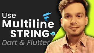 How to use Multiline String in Dart and Flutter | Dart Tutorial for Flutter | Hindi